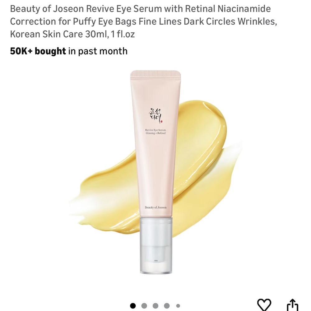 Beauty of Joseon Revive Eye Serum - Cream